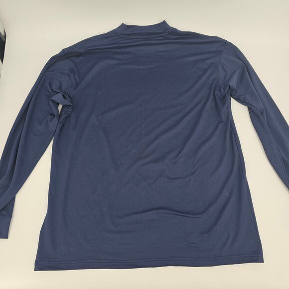 Bolle Golf Tech Navy Blue Long Sleeve Activewear T-Shirt Layer Men's Size L 3040 - Picture 2 of 7